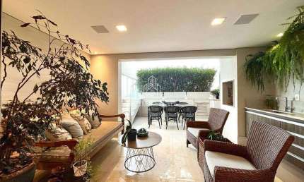 Apartamento à venda, cobertura com 3 quartos, móveis planejados e ares condicionados em todos os am