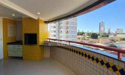 Apartamento à venda com 3 quartos sendo 2 suítes e varanda com churrasqueira em 168m² de área útil