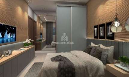## Apartamento à venda com 2 quartos sendo 1 suíte, 2 vagas de garagem, em frente ao Parque das Águ