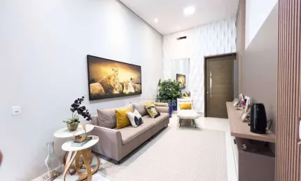 ** casa à venda com 3 suítes, móveis planejados, piscina com hidromassagem no condomínio belvedere