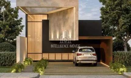 ** casa à venda em condomínio com 3 suítes sendo uma master em 135m² construídos no florais pérola,
