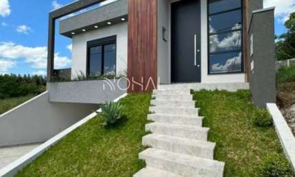 Casa em Condomínio para Venda em Ponta Grossa  com 3 suítes no bairro Órfãs