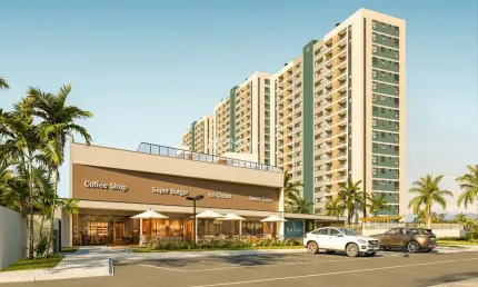 Apartamento a venda com 3 quartos sendo 1 suíte no Barra Home Resort