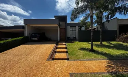 Casa em condomínio para venda em ribeirão preto, vila do golf, 3 dormitórios, 3 suítes, 4 banheiros, 4 vagas