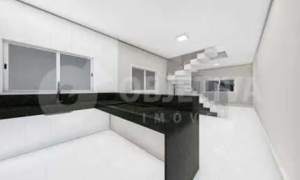 Excelente casa estilo sobrado (geminada) no Bairro Granada em Uberlândia