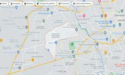 Área à venda, 1 quarto, chacaras tubalina e quartel - uberlandia/mg
