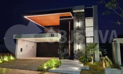 Casa em Condomínio à venda, 3 quartos, 3 suítes, 4 vagas, Tamboré Uberlândia - UBERLANDIA/MG