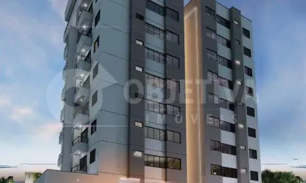 Apartamento à venda, 2 quartos, 1 suíte, 2 vagas, santa monica - uberlandia/mg