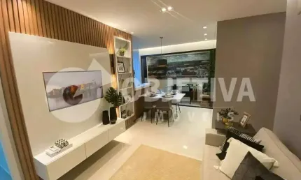 Apartamento à venda, 2 quartos, 1 suíte, 2 vagas, santa monica - uberlandia/mg