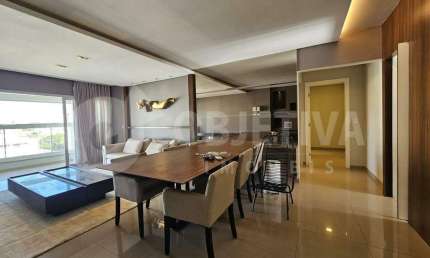 Belíssimo apartamento de alto padrão mobiliado disponível para aluguel em regiao privilegiada de Uberlandia