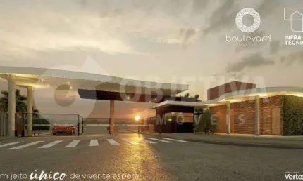 Terreno em condomínio à venda, condomínio boulevard umuarama - uberlandia/mg