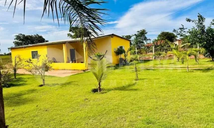 Chácara à venda, 2 quartos, 1 suíte, 1 vaga, zona rural - uberlandia/mg