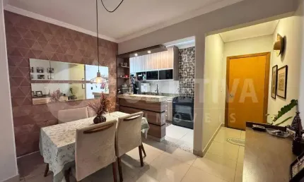 Apartamento à venda, 2 quartos, 1 suíte, 1 vaga, SANTA MONICA - UBERLANDIA/MG