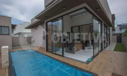 Casa em condomínio à venda, 3 quartos, 3 suítes, 4 vagas, alphaville 2 - uberlandia/mg