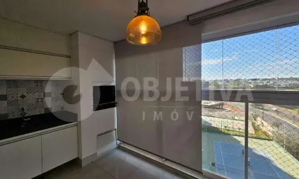 Apartamento para aluguel, 3 quartos, 3 suítes, 2 vagas, jardim karaiba - uberlandia/mg