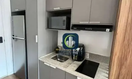 Studio com 1 dormitório para alugar, 27 m² por R$ 2.400/mês - Chácara Seis de Outubro - São Paulo/SP