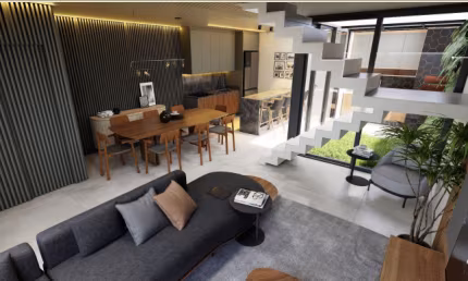 Sobrado no Pilarzinho – 160 m² - 3 quartos – 2 vagas