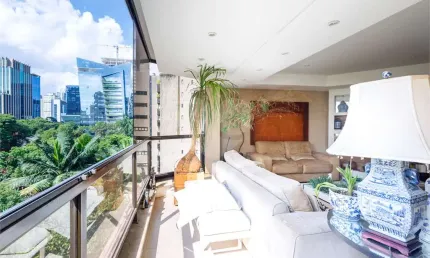 Apartamento com 3 quartos à venda ou para locação em itaim bibi - sp