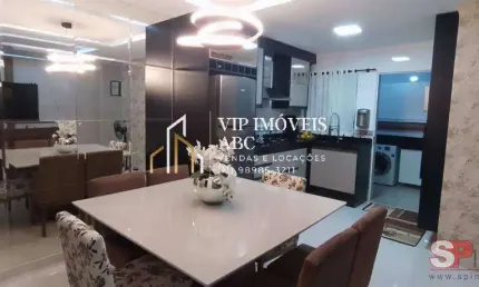Sobrado moderno à venda na vila alto de santo andré