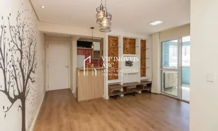 Excelente apartamento de 60m² vila valparaíso em santo andré, lazer clube