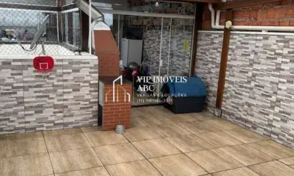 Linda cobertura à venda com 100m² na capuava em santo andré