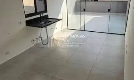 Cobertura à venda 100m² no jardim alberto em santo andré com elevador