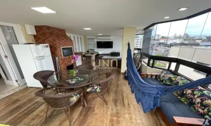 Cobertura 03 quartos, 1 suíte + 2 vagas de garagem e piscina privativa - Bairro Estreito/Florianópolis./SC!