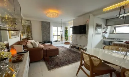 Apartamento 2 quartos (1 suíte) + 3 vagas, agronomica/florianópolis