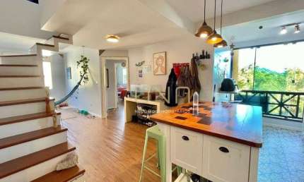 Cobertura com 5 dormitórios à venda, 114 m² por R$ 1.300.000,00 - Itacorubi - Florianópolis/SC