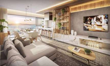 Apartamento Garden com 3 dormitórios à venda, 164 m² por R$ 2.899.031,19 - Cacupé - Florianópolis/SC