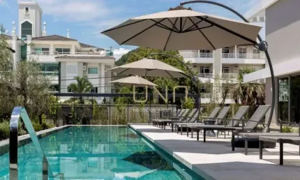 Apartamento residencial à venda, jurerê internacional, florianópolis - ap0879.