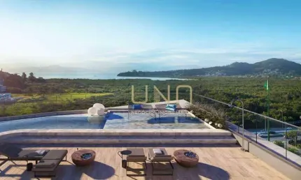 Apartamento de 01 dormitórios no bairro Saco Grande, próximo ao shopping Floripa.