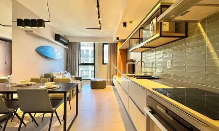 Studio com 1 dormitório à venda, 43 m² por r$ 888.166,10 - trindade - florianópolis/sc