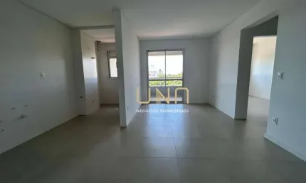 Apartamento novo 2 dormitórios com suíte, em capoeiras, fpolis/sc
