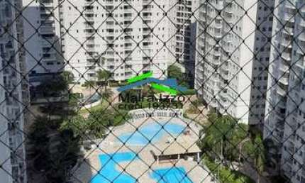 APARTAMENTO 2 DORMITÓRIOS ANDAR ALTO-AQUAPLAY-VISTA PISCINA-MARAPÉ - SANTOS