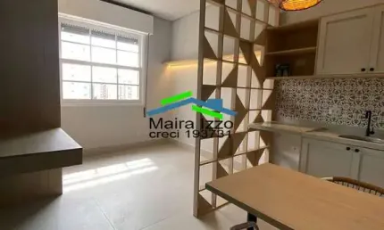 Apartamento- kitnet - reformado - ponta da praia - santos