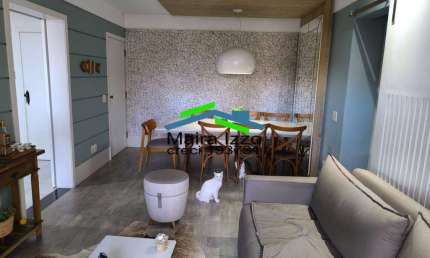 Apartamento 2 dormitórios - 1 suíte - Porteira Fechada - Aparecida - Santos