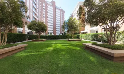 Apartamento mobiliado de 98m² no Passeio Pedra Branca, com 3 dormitórios  e 2 vagas