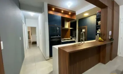 Apartamento mobiliado com 02 dormitórios no ipiranga, em são josé/sc
