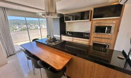 Cobertura Duplex com Vista Privilegiada - 3 Quartos | 118m² | Semi-Mobiliada