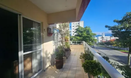Apartamento para venda 3 dormitórios, 1 suite, amplo terraço, 2 gars, capoeiras, florianópolis/sc