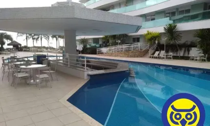 Cobertura 3 quartos, venda, lindo terraço, pé na areia, Cachoeira do Bom Jesus, Fpolis