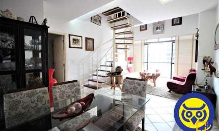 Cobertura duplex, 3 quartos(suíte), 2 vagas, terraço - próximo Beira Mar - Centro/Fpolis-SC