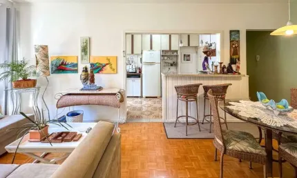 Apartamento 2 dormitórios - 1 vaga - Centro de Florianópolis - SC - Frente ao Hippo Almirante Alvim