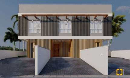 Casa financiável com 3 suítes à venda no Campeche, em Florianópolis.