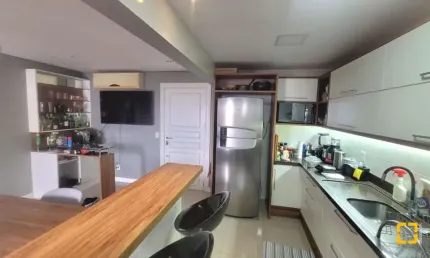Apartamento duplex 2 quartos garagem vista panorâmica bairro estreito florianóplois