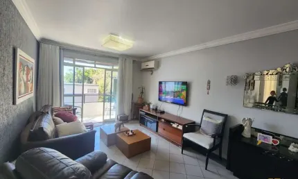 Apartamento no estreito de 3 dorms com suíte e vista para o mar