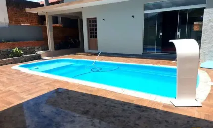 Casa 4 quartos 2 suites 3 garagens piscina em palhoça