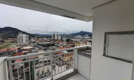 Apartamento à venda 2d(1suíte) sacada com churrasqueira em biguaçu - sc