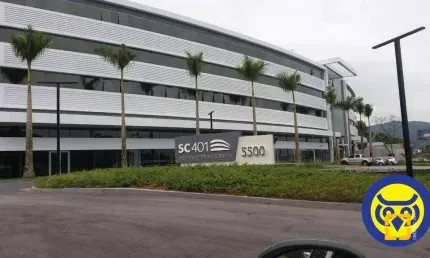 Sala comercial no square corporate - saco grande - florianópolis - sc